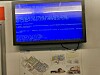 Windows error screen on display at UK A&E