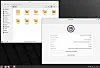 The Nemo file manager has new, clearer folder icons but the kernel is an older one, albeit a supported, LTS version