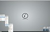 Neptune 8.1 showing the spartan but working Enlightenment desktop session.