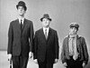 John Cleese, Ronnie Barker and Ronnie Corbett in the Frost Report Class sketch