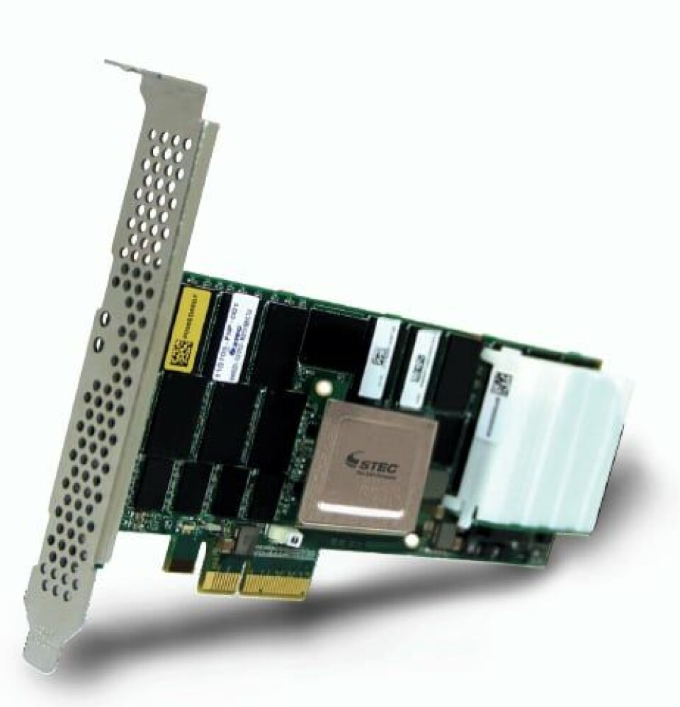 Stec Flash Module STEC stamps its mark on PCIe flash
