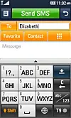LG Arena touchphone