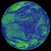 Hypnotic wind map captures Earth's heavenly currents