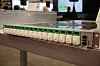 Here's a closer look at the front panel of Broadcom's 102.4 Tbps Davisson co-packaged optical switch