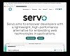 Servo-shell can do tabs, too, complete with favicons.