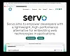Servo Shell can do tabs, too, complete with favicons