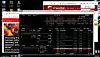 Firefox 145, Epiphany 47 and the `btop` system monitor in a terminal window.