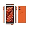The new Jolla Phone, resplendent in The Orange – or Snow White and Kaamos Black