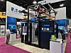 At SC25, Eaton showed off its latest power sidecars, which increase voltages to 800 V in preparation for Nvidia's next-gen 600 kW rack platform