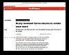 Servo Shell 0.0.2 showing our previous article about itself on macOS Sequoia