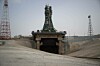 A Soyuz rocket stands on Baikonur Site 31 (pic: NASA/Joel Kowsky)