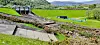 Coedty dam today. the concrete spillways are new. The entire section in this image collapsed on the night of the disaster