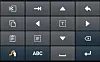 Swype also boasts a separate screen of editing keys