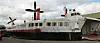 The SR.N4 Princess Anne hovercraft. Outdoor storage does take its toll