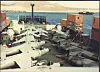 A merchant ship making creative use of containers in the Falklands War. Credit: CPO Bob Gellett