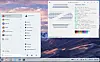 Zorin OS 18 desktop showing App Menu and a terminal window with Neofetch