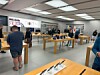 iPhone Pro Max apple store perspective shot