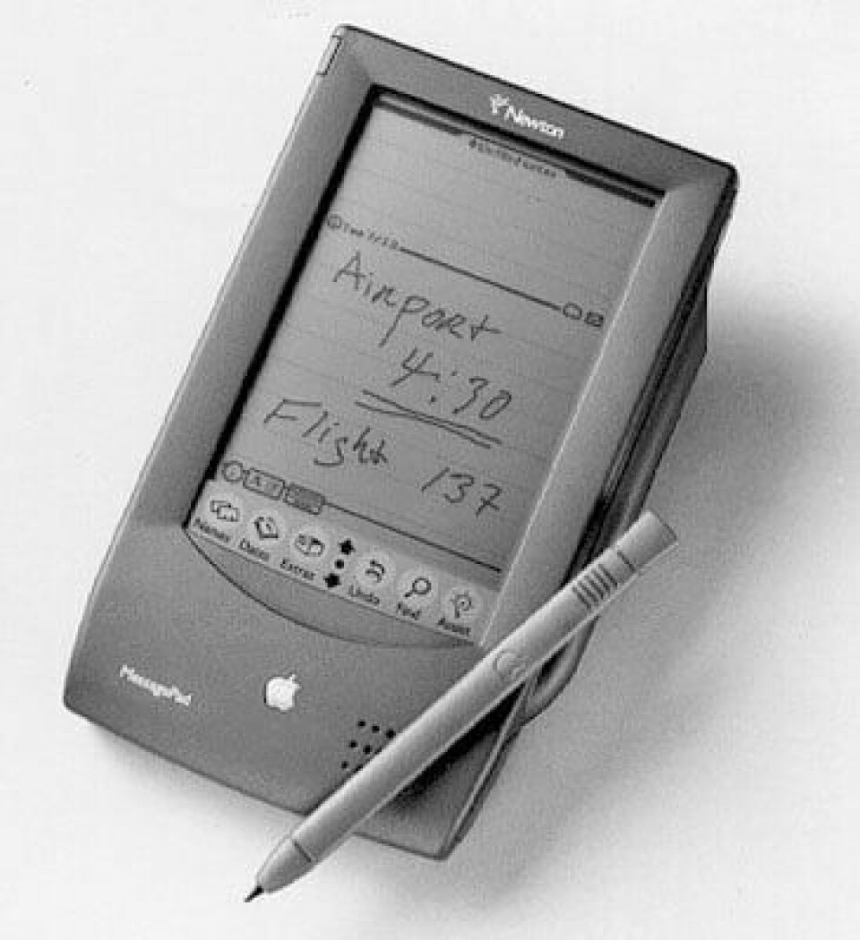 Apple's first handheld: the Newton MessagePad Apple's first handheld: the Newton MessagePad