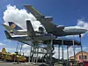 Boeing 747 Jumbo Jet displayed at the Technik museum in Speyer, Germany