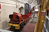 A Mail Rail wagon inside the exhibition