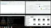 Four different apps from four different desktops, but they all work together harmoniously.