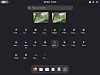With the screen resolution lowered to 800*600, most apps' names get abbreviated to just a few letters.
