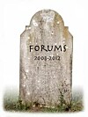 Atlassian's Forums tombstone