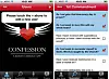 IPhone owners get walked through confessional