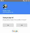 Google turns to codeless tap factor authenticaton