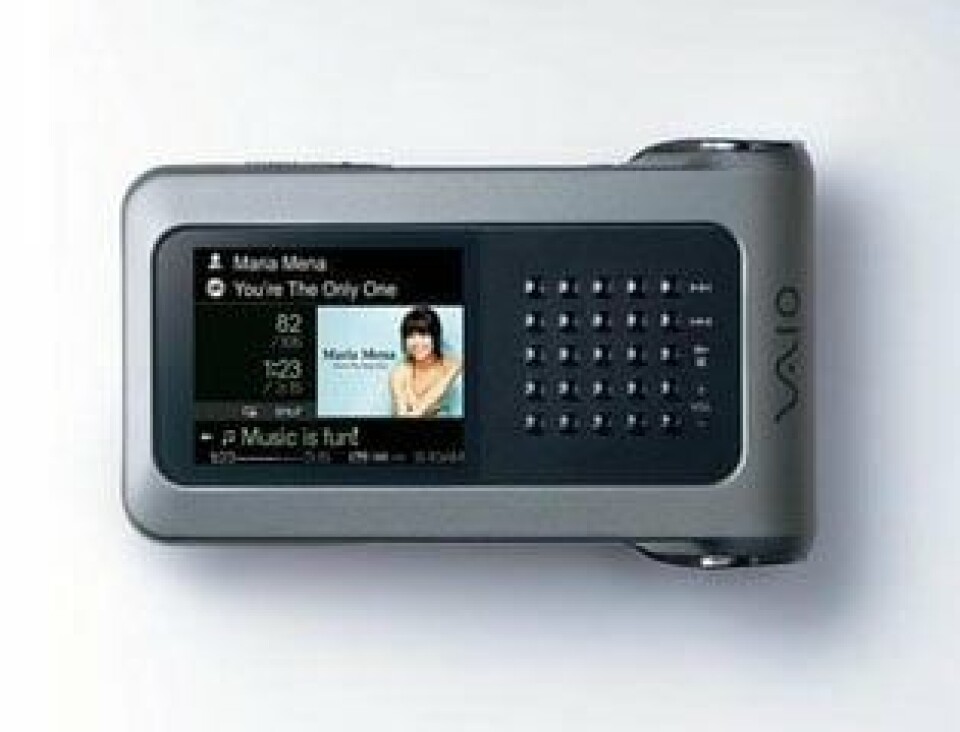 Sony Vaio Pocket VGF-AP1L digital music player Sony Vaio Pocket VGF-AP1L digital music player