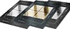 Composition of three illustrations of Intel Sapphire Rapids dies