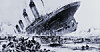 The Titanic sinking