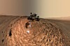his low-angle self-portrait of NASA's Curiosity Mars rover shows the vehicle at the site from which it reached down to drill into a rock target called 'Buckskin.' The MAHLI camera on Curiosity's robotic arm took multiple images on Aug. 5, 2015, that were stitched together into this selfie. Credit: NASA/JPL-Caltech/MSSS