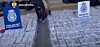 Screen grab from video of a Europol drugs raid
