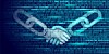 Blockchain handshake smart contract