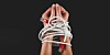 Hands tied by ethernet cable