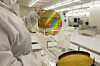 A generic silicon wafer in a fab plant