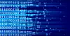Illustration of binary data disappearing