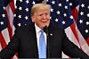 President Donald Trump, press conference at the Lotte Palace Hotel, September 2018