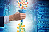 Illustration of data being monetized