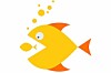 The big fish eats the little fish