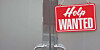 jobs sign outside door