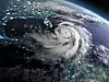 hurricane from space