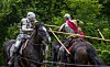 Jousting knights