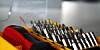 Precision repair toolset with multiple screw heads, pentalobe, phillips, flat, torx etc