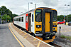 Abellio Greater Anglia Class 153 306 single unit DMU IN Gainsborough heritage line ( by the linkup at Marks Tey in Essex with the Great Eastern Mainline)