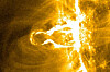 The Sun ERUCTATES huge ball of GAS at 4 MILLION MPH