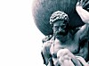 Atlas holding the earth
