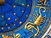 Scorpio astrological sign on ancient clock, Venice, Italy