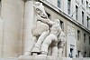 ftc building - statue, titled 'Man Controlling Trade'